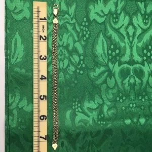 Women’s Italian Milor Bracelet Gold over 925 Sterling Silver Bracelet 7 inches